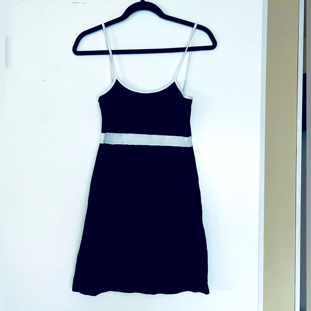 PacSun navy blue cotton dress- one size fits most
